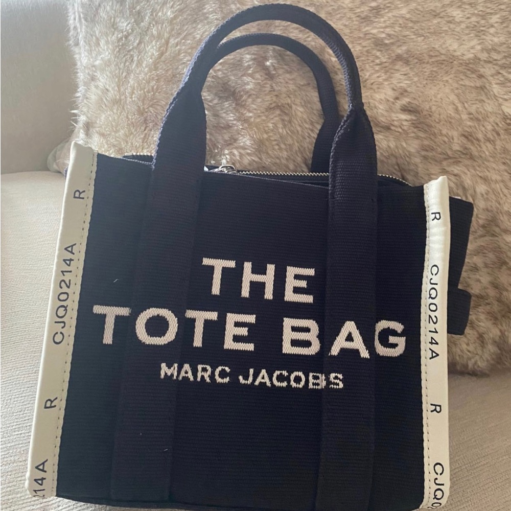 Marc Jacobs tote bag black & cream